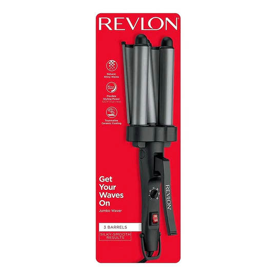 Ondulador Waver Jumbo 3 Barriles Gris / Revlon 10146
