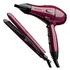Kit De Viaje Secador + Plancha De Pelo / Revlon 10150 