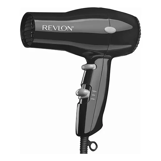 Secador Compacto Ionico Negro / Revlon 10152