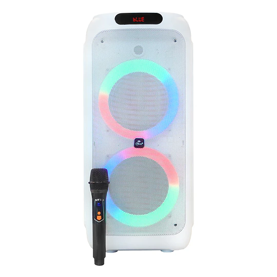 Parlante Flaming Power Bass 10 + Microfono/ Mlab 9568 - 9569