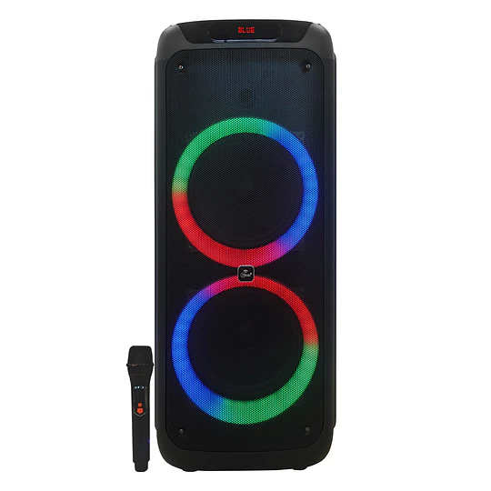 Parlante Flaming Power Bass 10 + Microfono/ Mlab 9568 - 9569
