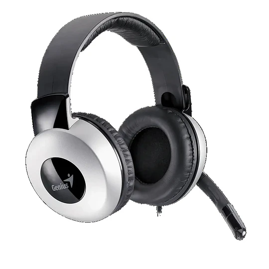 Audifonos Grandes de Lujo 3.5 Cable 2 Mts / Genius 9704 