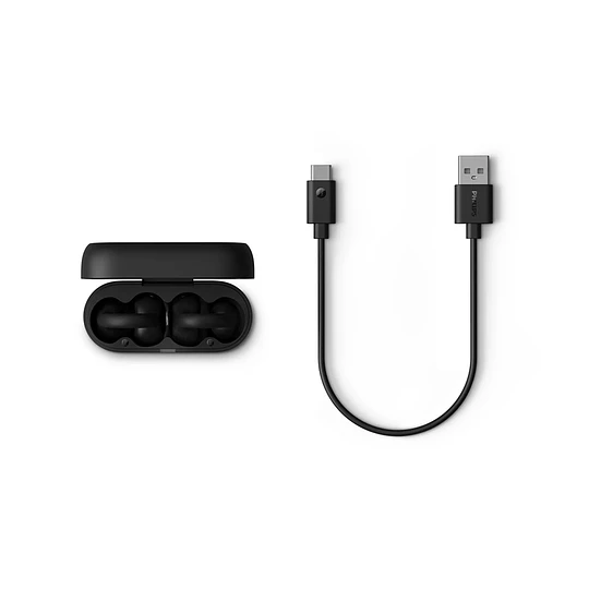 Audifonos Bluetooth Tipo Clip Tws Negro / Philips 9959