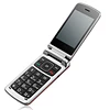 Celular Senior Clamshell Rojo Y Negro / Fujita - Japan 