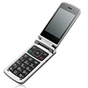 Celular Senior Clamshell Rojo Y Negro / Fujita - Japan 