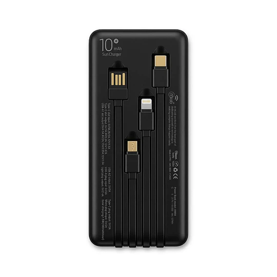 Cargador Portatil Power Bank  Sun Charger 22.5 W Carga Rapida / Mlab 9654