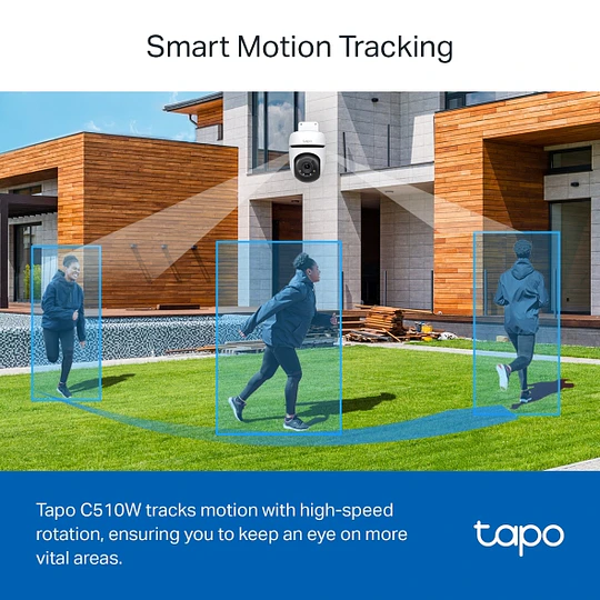 Cámara De Seguridad Para Exteriores / Tp Link Tapo C510w 