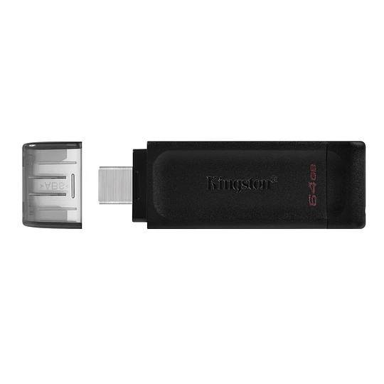 Pendrive Tipo C Data Traveler 3.2 Gen 1 64GB / Kington DT70