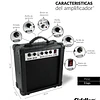 Combo Guitarra Eléctrica + Amplificador / Fiddler FD-CGA05B 