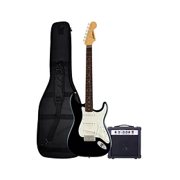 Combo Guitarra Eléctrica + Amplificador / Fiddler FD-CGA05B 