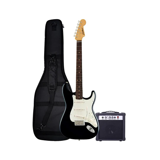 Combo Guitarra Eléctrica + Amplificador / Fiddler FD-CGA05B 