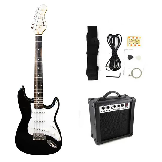 Combo Guitarra Eléctrica + Amplificador / Fiddler FD-CGA05B 