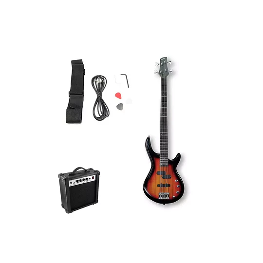 Bajo Electrico Sunbrust + Amplificador 20w/ Fiddler FD-CBA06S