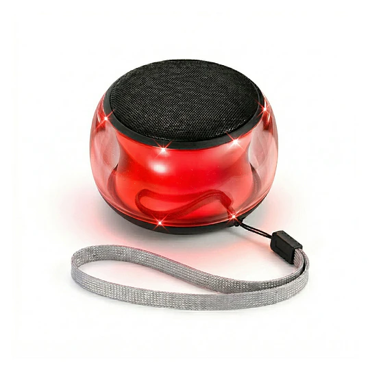 Parlante Rgb Mini Flaming Crystal Bluetooth / Mlab 9676