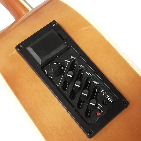 Guitarra Electroacústica 41″ –  Con Funda Corte Cataway – Color Natural 8462