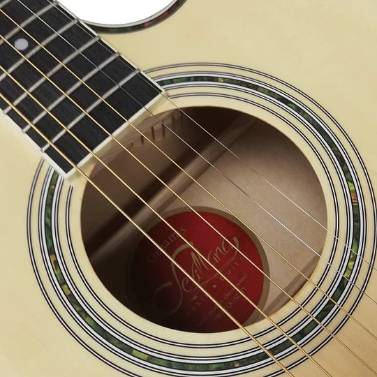 Guitarra Electroacústica 41″ –  Con Funda Corte Cataway – Color Natural 8462