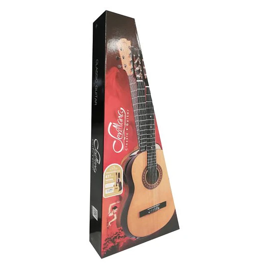 Guitarra Electroacústica 41″ –  Con Funda Corte Cataway – Color Natural 8462