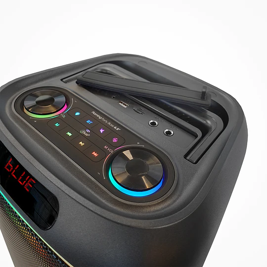 Parlante Bluetooth Flaming Party Bass 6.5 Con Microfono / Mlab 9564 - 9565