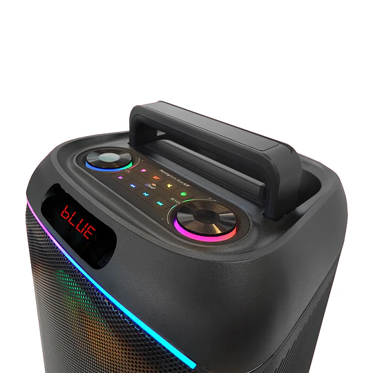 Parlante Bluetooth Flaming Party Bass 6.5 Con Microfono / Mlab 9564 - 9565