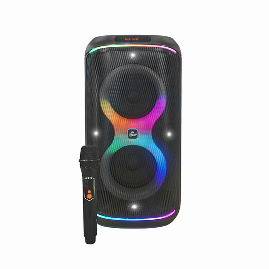 Parlante Bluetooth Flaming Party Bass 6.5 Con Microfono / Mlab 9564 - 9565
