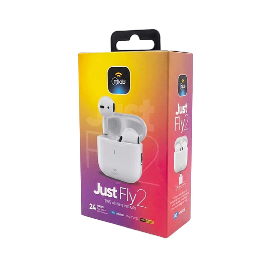 Audifonos Bluetooth Tws Just Fly 2 / Mlab 9772 - 9773 - 9774 - 9775 