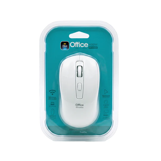 Mouse Inalambrico 2,4 Ghz Office M50w Click Easy / Mlab 9730-9731-9732-9733 