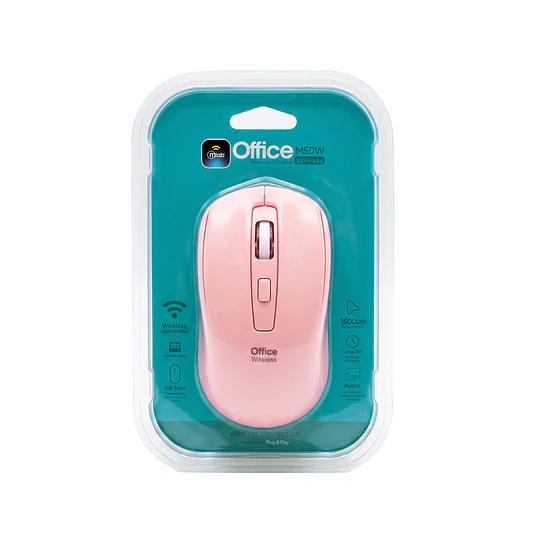 Mouse Inalambrico 2,4 Ghz Office M50w Click Easy / Mlab 9730-9731-9732-9733 