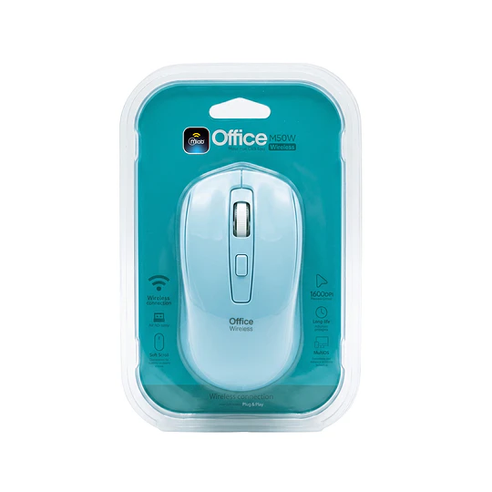 Mouse Inalambrico 2,4 Ghz Office M50w Click Easy / Mlab 9730-9731-9732-9733 