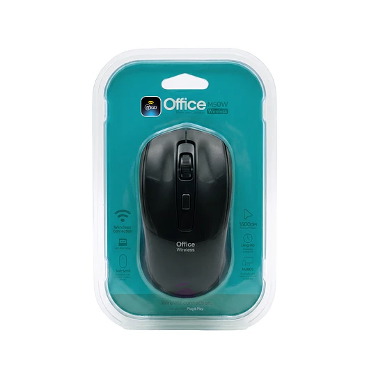 Mouse Inalambrico 2,4 Ghz Office M50w Click Easy / Mlab 9730-9731-9732-9733 