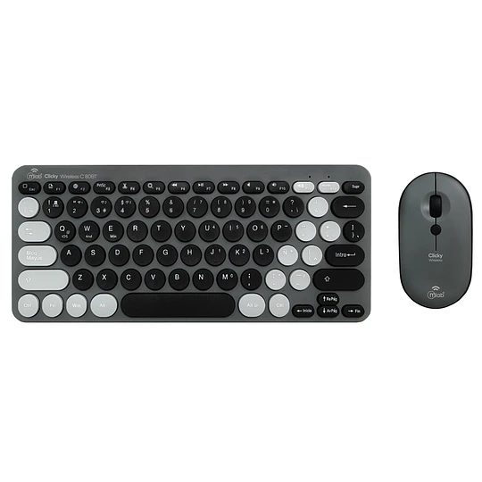 Kit Clicky Keyboard + Mouse Mini Bluetooth 2,4ghz / Mlab 9740 - 9741 