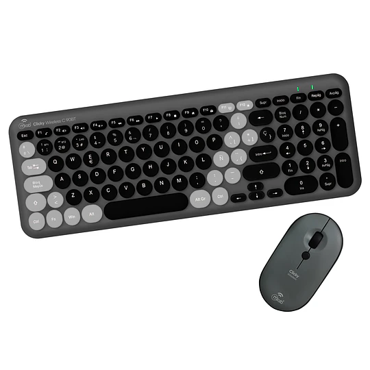 Kit TClicky Wireless – Keyboard + Mouse Clicky / Mlab 9742 + 9746 