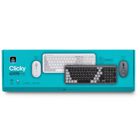 Kit TClicky Wireless – Keyboard + Mouse Clicky / Mlab 9742 + 9746 