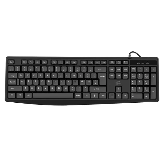 Teclado Con Cable Usb Wired Keyboard K104U / Mlab 9736