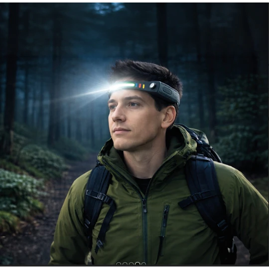 Linterna Frontal Cintillo Headband Light / Powerlab - 9718