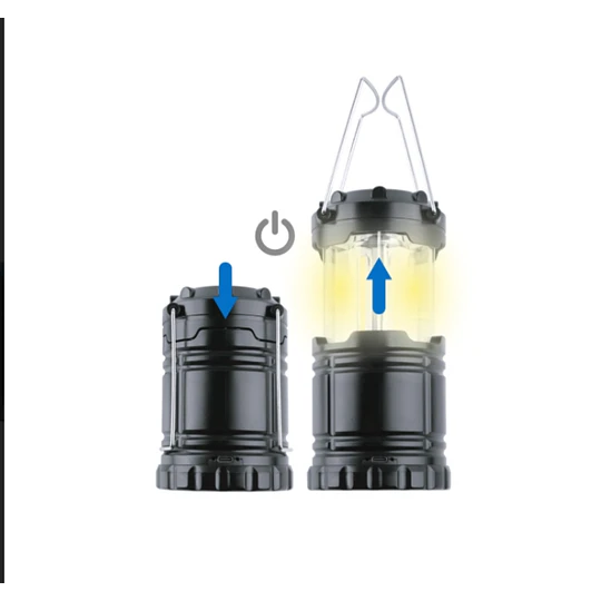 Lámpara Recargable 600 Lúmenes Encendido Automático  / Powerlab - 9720