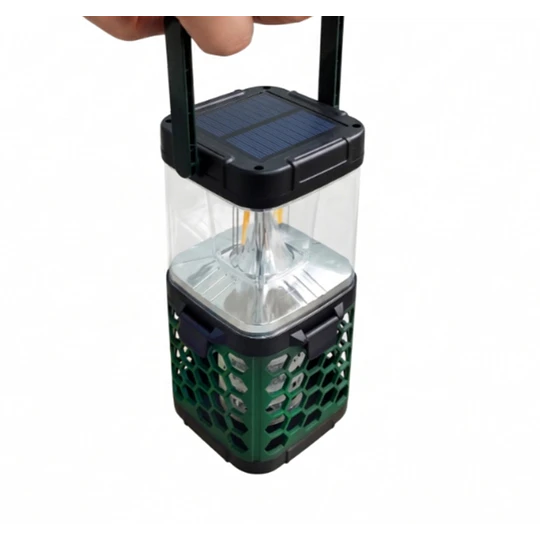 Lampara Solar Atrapa Mosquitos Recargable / Powerlab - 9723