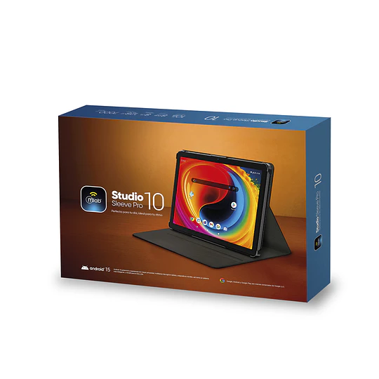 Tablet Studio Sleeve 10 Pro Ram 8 Gb + Funda / Mlab 9617