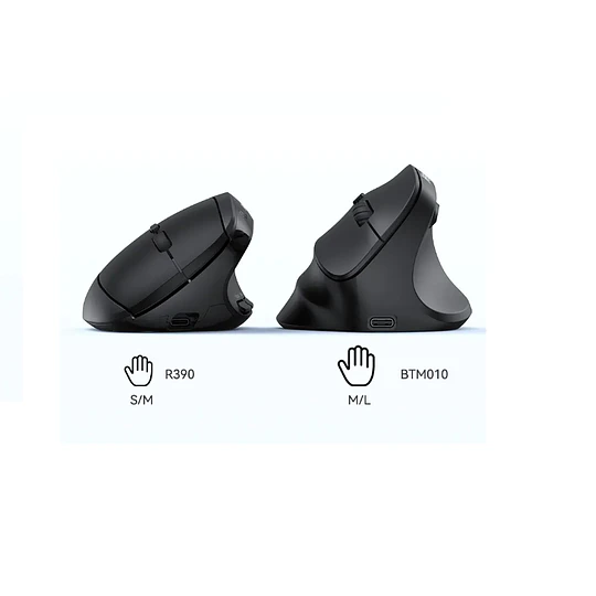 Ratón Vertical Inalámbrico Ergonómico / Meetion R390 - 10263