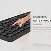 Teclado Plegable Silencioso Bluetooth Btk001 / Meetion 10485