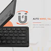 Teclado Plegable Silencioso Bluetooth Btk001 / Meetion 10485