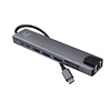 Hub Adaptador 8 En 1 Type - C A Rj45 / Mlab 10022