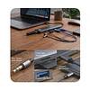 Hub Usb Tipo C 8 En 1 Adaptador Múltiple / Mlab 10021