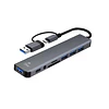 Hub Usb Tipo C 8 En 1 Adaptador Múltiple / Mlab 10021