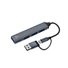 Hub Usb 4 En 1 Compatible Type C Y Usb A / Mlab 10019