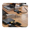 Hub Adaptador 3 En 1 Hdmi Type C Y Usb A / Mlab 10018