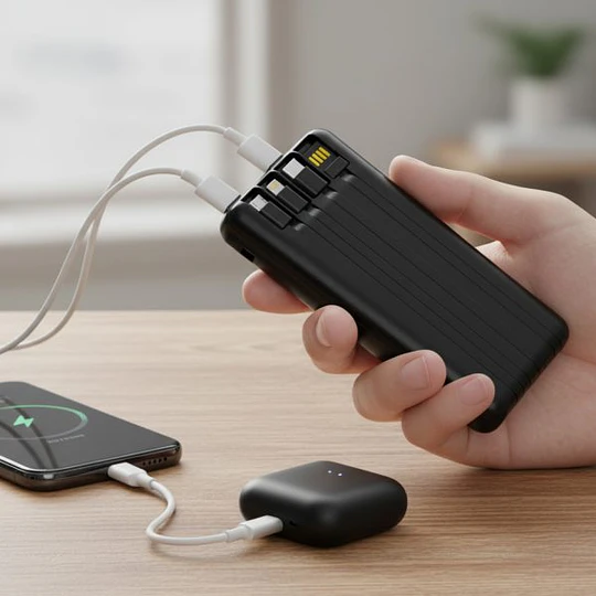 Power Bank Cargador Milticonector Wired Huge / Mlab 9664 