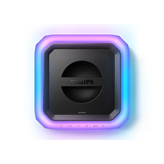 Parlante Para Fiestas Con Bluetooth Cubo Neon / Philips 10316