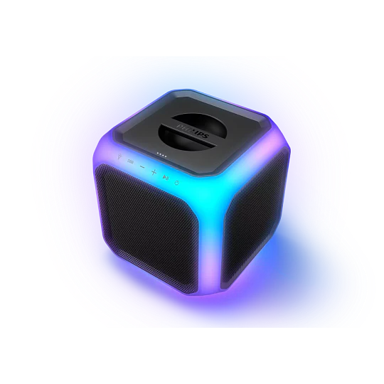 Parlante Para Fiestas Con Bluetooth Cubo Neon / Philips 10316