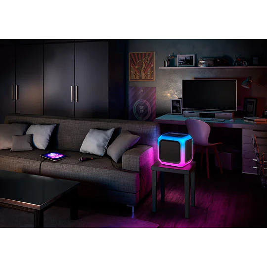 Parlante Para Fiestas Con Bluetooth Cubo Neon / Philips 10316