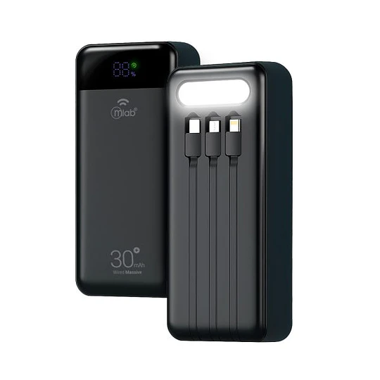 Cargador Rapido Power Bank Wired Massive / Mlab 9666
